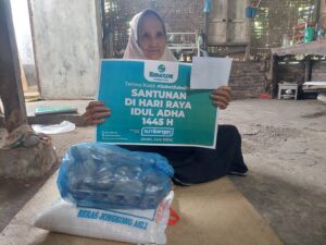 Penyaluran Santunan untuk Lansia di Hari Raya Idul Adha 1445H di Kabupaten Aceh Utara
